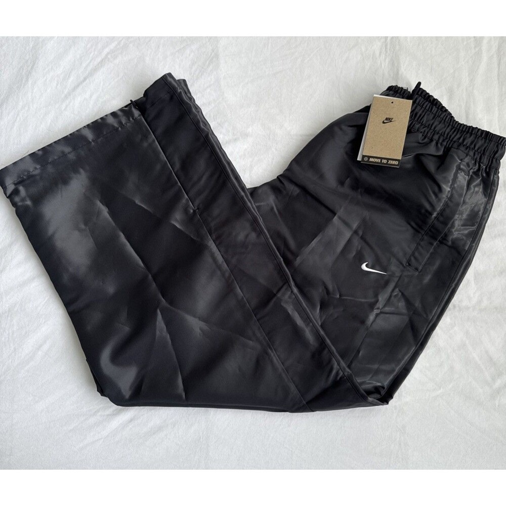 Nike Sportswear Windrunner Women's Shine Pants HV2475-010 Size Small Black NWT